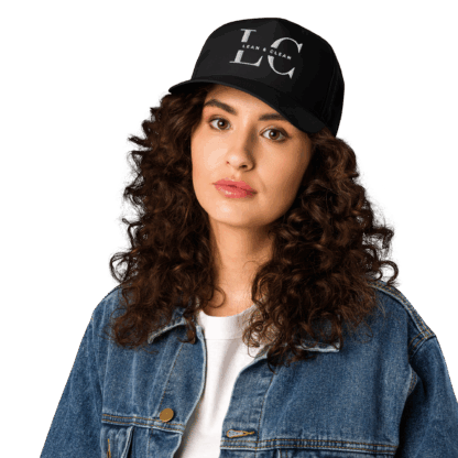 Lean and Clean Black Adidas Hat - Image 2