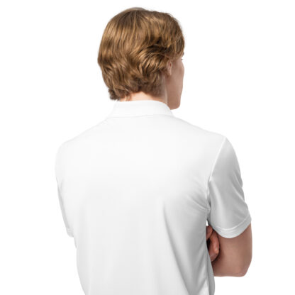 Adidas Premium White Lean and Clean Polo Shirt - Image 6