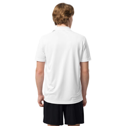 Adidas Premium White Lean and Clean Polo Shirt - Image 4