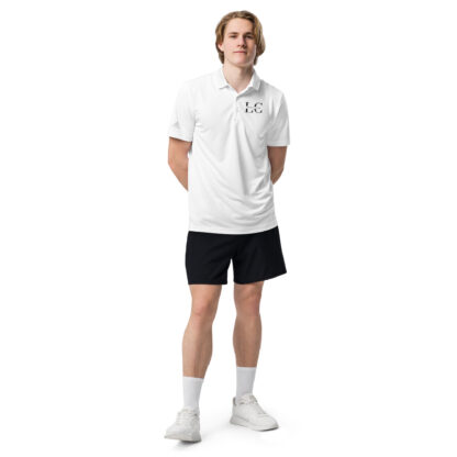 Adidas Premium White Lean and Clean Polo Shirt - Image 2