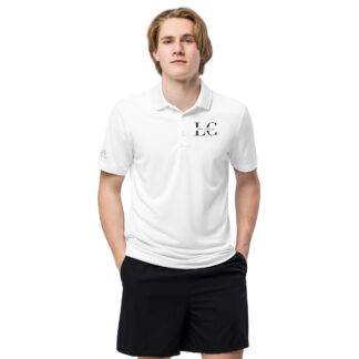 Adidas Premium White Lean and Clean Polo Shirt