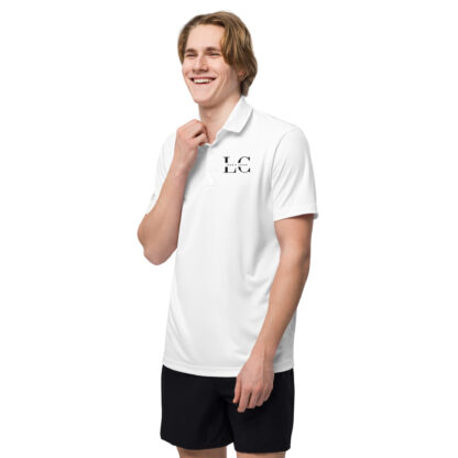 Adidas Premium White Lean and Clean Polo Shirt - Image 5