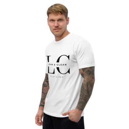 Mens Short Sleeve Fitted Lean and Clean T-shirt