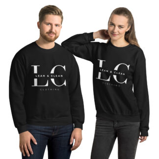 Mens Black Lean and Clean Sweatshirt