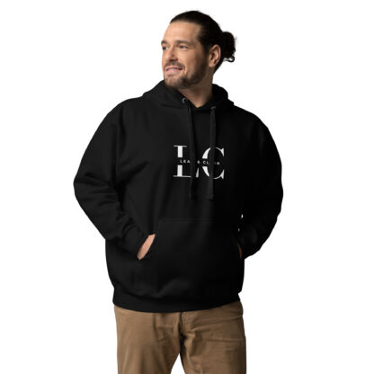 Lean and Clean Mens Black Hoodie - Image 2