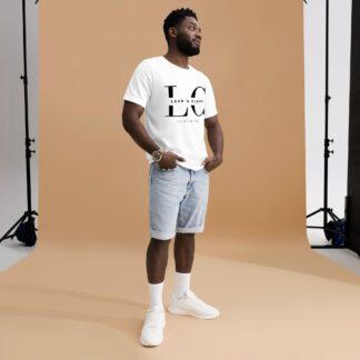 Mens White Lean and Clean T-Shirt