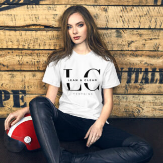 Womens White Lean and Clean T-Shirt