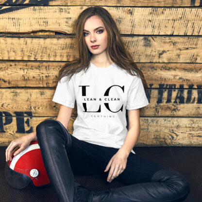 Womens White Lean and Clean T-Shirt